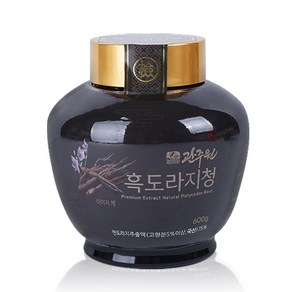 관주원 흑도라지청 600g 대용량 도라지청