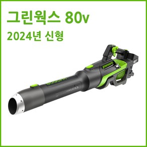 그린웍스 80v 신형 2024 충전 송풍기 충전식 브로워 무선 낙엽청소기 제설 블로워