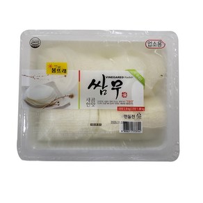 한들찬 봄뜨래 쌈무 새콤한맛 업소용 2.8kg, 1개