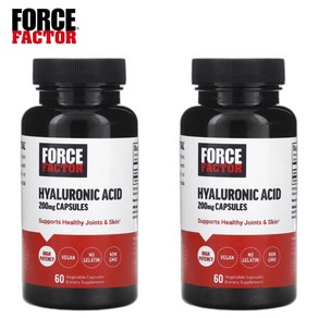 Foce Facto Hyaluonic Acid 200mg 60캡슐 2개, 60정