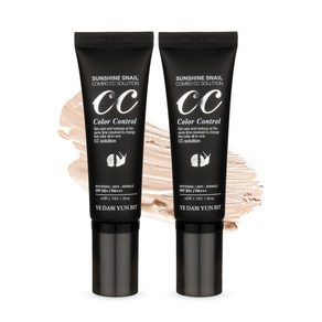 가정의달선물 예담윤빛 썬샤인 스네일 콤보 씨씨크림 SPF50 PA++++ 달팽이 CC크림 50ml 어버이날선물, 6개(할인), 6개