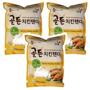 CJ 이츠웰 골든 치킨텐더 1KG, 3개