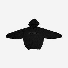 [정품 보증] Yeezy x Gosha Rubchinskiy YZY Black Dogs 이지 x 고샤 루브친스키 YZY 블랙 독스 후드 블랙