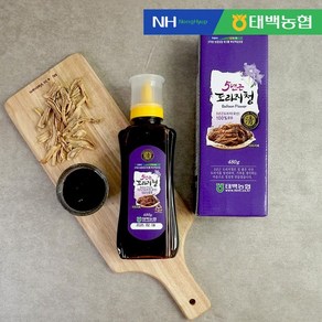 [태백농협] 깊고 진한 5년근 도라지청 480g, 1개