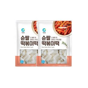 청정원 순쌀 떡볶이떡, 1kg, 20개