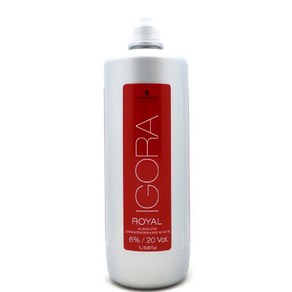 Schwazkopf Pofessional Igoa Royal Develope 6% / 20 볼륨 33.8 oz : 헤어 컬러링 제품 : 뷰티, 1개