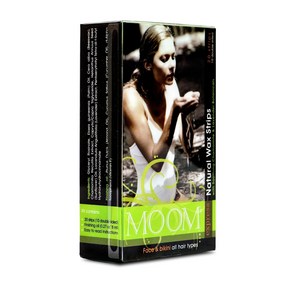 MOOM Expess Wax Stips with Chamomile & Lavende Hai Removal Kit with Finishing Oil - Wax Stips, 1개