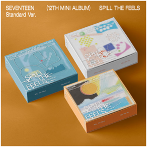 세븐틴 (SEVENTEEN) - 12th Mini Album [SPILL THE FEELS] - 버전 선택, FEEL BLUE ve.