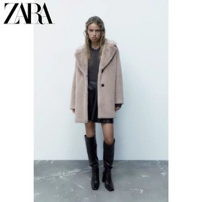 ZARA 자라 에코 퍼 코트