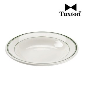 [TUXTON]턱스톤 그린베이 레트로 원형 쿠프 파스타볼 딥플레이트 4호 22.5cm, 1개