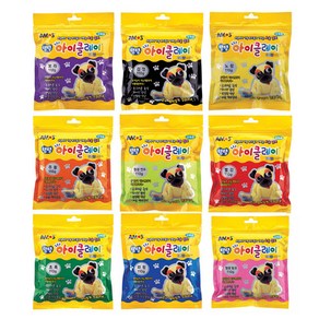 아모스 탱탱 아이클레이 110g 흰색, 1개