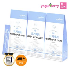 요거베리 케피어 스타터 티벳버섯 효모 유산균 30포, 30개입, 50g, 3개