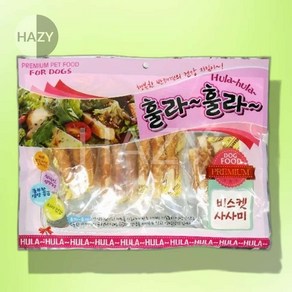 헤이지 훌라훌라 비스켓사사미 300G 강아지치킨간식, 1개