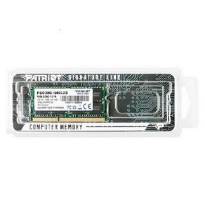 패트리어트 DDR3 8G PC3-12800 CL11 SIGNATURE 1600MHz 노트북용 저전력 파인인포, 1개