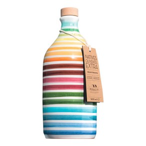 Fantoio Muaglia peanzana 프란토이오 무랄리아 페란자나 엑스트라 버진 올리브 오일 500ml 무지개 용기, 1개