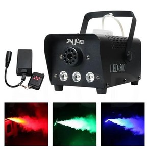 스모그머신 특수효과 연무기 휴대용 안개 연기 기계 및 RGB LED 조명 소독 무대 디스코 DJ 홈 파티 쇼 분위기 효과 안개 400W, 1.110V