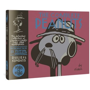 (영문도서) The Complete Peanuts 1985-1986: Vol. 18 Hadcove Edition Hadcove, Fantagaphics Books, English, 9781606995723