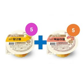 뉴케어 복숭아젤 + 뉴케어 망고젤, 1세트, 100g