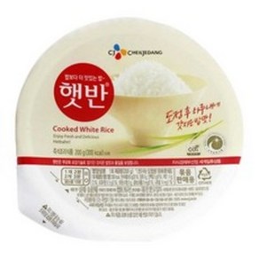 햇반 즉석밥, 200g, 9개