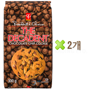 캐나다 데카던트 초코렛칩 쿠키 300g+멀티비타민 1포 캐나다 직배송 PC The Decadent Chocolate Chip Cookie, 2개, 300g