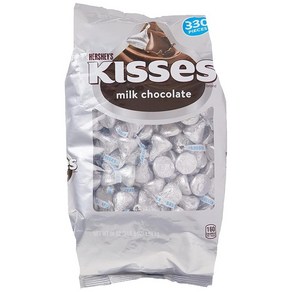 KISSES 키세스 실버포일 밀크초콜릿 56 oz 1.59kg 1팩, 1개