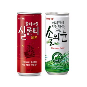 솔의눈15캔+실론티15캔 240ml 30캔