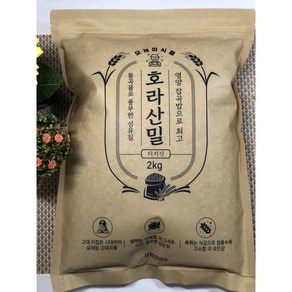 [맛집 추천] 특A급 호라산밀 브랜드 밀 고대곡물 통곡물, 봉투형 호라산밀 2Kg, 1개, 2kg