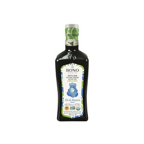 Bono Val di Mazara 시칠리아 PDO 엑스트라 버진 올리브 오일 500ml16.9온스