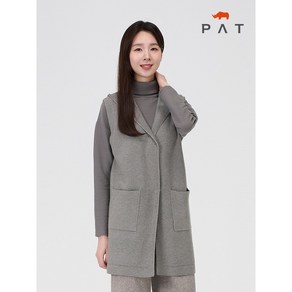 PAT 오픈형 후드 롱 베스트 1I83102