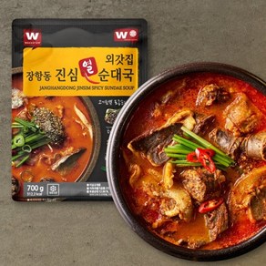 [외갓집] 장항동 진심 열 순대국 700g X 5팩, 5개