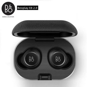 B & O Beoplay E8 2.0 TWS 트루 와이어리스 블루투스 5.1 이어버드 샤오미 화웨이용 서브우퍼 소음 감소, 02 Black