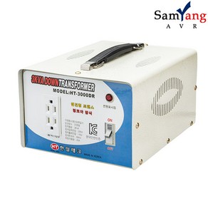 한일테크 링코아 고효율 변압기 3KVA 다운 220V-110V 국내에서 해외 직구 제품 사용 HT-3000DR