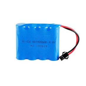 RC 완구 자동차 트럭 탱크 건용 AA 배터리 예비 부품 3.6V 1400mAh, 07 4.8V 1400mah, 1개