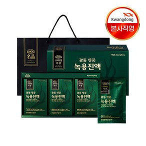 [광동] 명품 녹용진액 30포 1세트+전용쇼핑백, 1500ml, 1세트