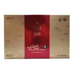 강개상인 홍삼진 나이스365 + 쇼핑백, 홍삼진스틱 나이스365 10ml x 30포 1세트, 1개