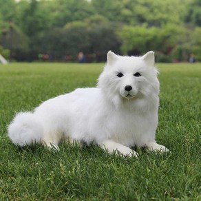 사모예드인형 인테리어 장난감 동물인형 여자친구선물 리얼펫