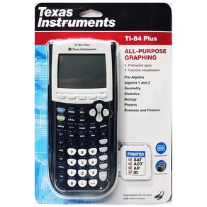 Texas Instuments TI-84 Plus Gaphics Calculato/텍사스 인스트루먼트 TI-84 플러스 그래픽 계산기, 1개