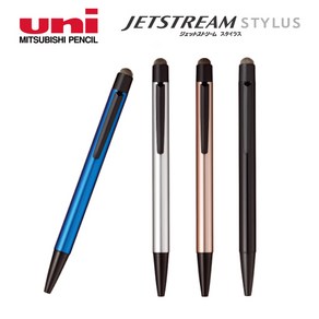 유니 제트스트림 스타일러스 볼펜 싱글노크 SXNT82-350-07 0.7mm, 샤이니블루