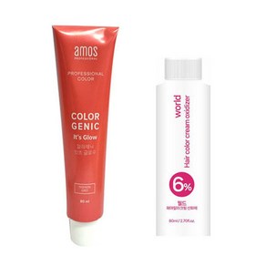 아모스 칼라제닉 잇츠글로우 80ml 산화제포함