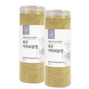 두손애약초 볶은아마씨분말, 2개, 500g