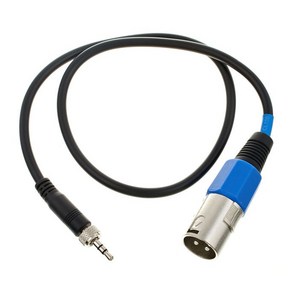 CL100 연결케이블 3.5mm 잠금 to XLR 수 젠하이저 [정품] CL 100 EW 112p EW112P EK 100 CL-100 XSW-D, 1개