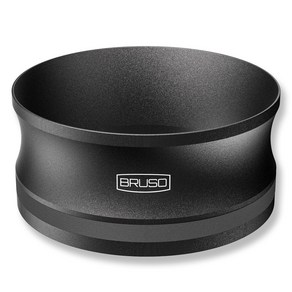 브루소 마그네틱 도징링 58mm 포터필터 커피 도징컵 칠침봉, 1개, 블랙
