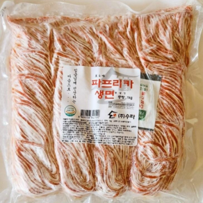 건강에 좋은 칼국수면 파프리카생면1kg 생칼국수면 생면 사리, 1개, 1kg