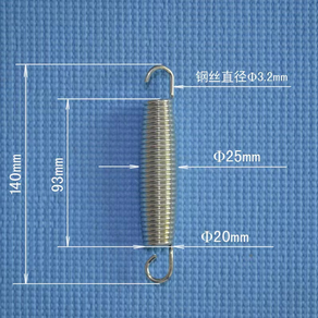 대형 트램펄린 스프링 교체용 10개 세트 철제, 14cm 아연도금 장구스프링(10개 세트)