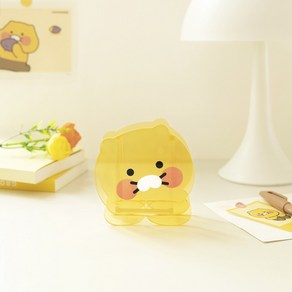 [춘식이 아크릴 펜꽂이] 펜꽂이 펜꽂이함 펜통 펜홀더 펜정리 펜케이스 아크릴펜케이스 다용도펜꽂이 데스크정리 데스크테리어, 단품, 단품