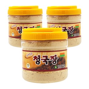 냄새적은 청국장가루 500gx3통, 500g, 3개