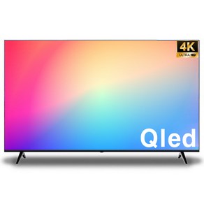 큐빅스 4K UHD QLED 스마트 TV 165CM(65인치) 구글 안드로이드 스마트티비, SGA65QUEX1, 스탠드형, 방문설치