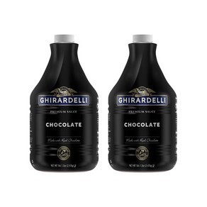 Ghiadelli 기라델리 초콜릿 소스 2.47kg x2 Chocolate Flavoed Sauce Chocolate, 2개