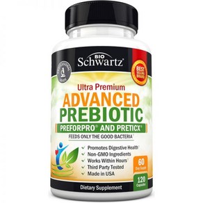 BioSchwartz Prebiotics for Advanced Gut Health - Immune System Support & Dietary 762230