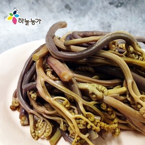 하늘농가 [하늘농가] 국산 고사리 건데친 1kg, 1개